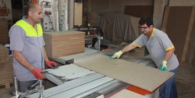 Laminat mebel istehsalı